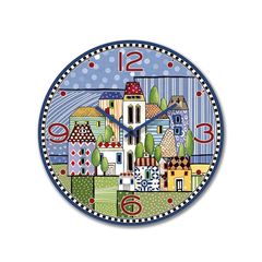 Bild von CLOCK PAESE MIO BLUE DIAM. CM.35