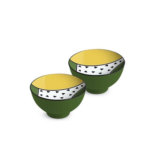 Bild von SET 2 PCS SMALL BOWL WARA' GREEN