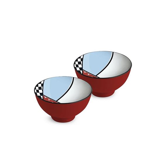 Bild von SET 2 PCS SMALL BOWL WARA' RED