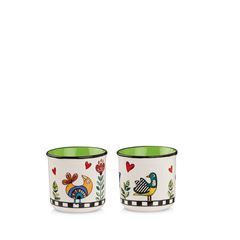 Bild von SET 2 MINI MUGS COCORICO' GREEN ML 90