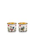 Bild von SET 2 MINI MUGS COCORICO' YELLOW ML 90