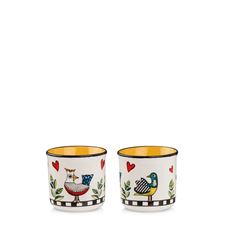 Bild von SET 2 MINI MUGS COCORICO' YELLOW ML 90