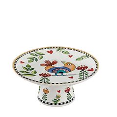 Picture of CAKE STAND COCORICO' YELLOW CM 19X9