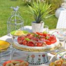 Bild von CAKE STAND COCORICO' YELLOW CM 19X9