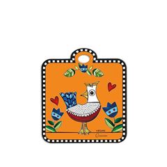 Bild von TRIVET COCORICO' ORANGE CM 16X18