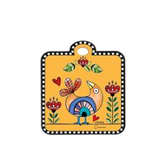 Bild von TRIVET COCORICO' YELLOW CM 16X18