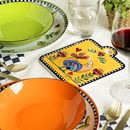 Bild von TRIVET COCORICO' YELLOW CM 16X18