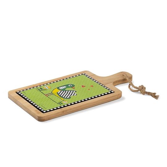 Bild von CHOPPING BOARD COCORICO' GREEN CM30X15