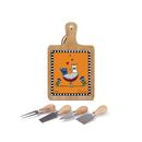 Picture of SET CHOPPING BOARD AND CHEESE KNIFE COCORICO'