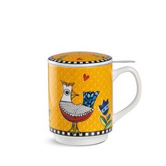 Picture of INFUSION CUP COCORICO' ORANGE ML 350