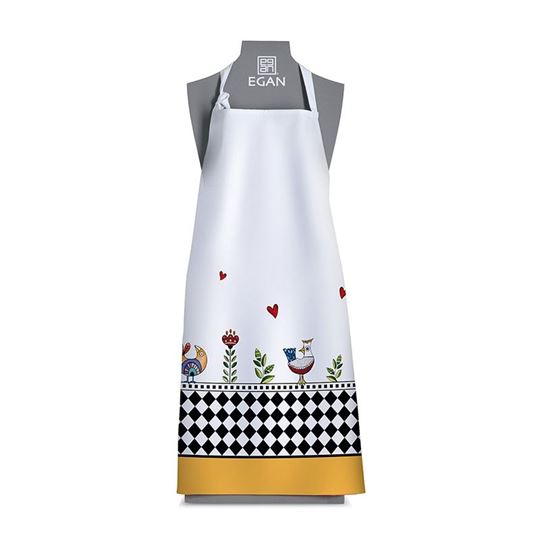 Bild von APRON COCORICO' YELLOW CM78X70