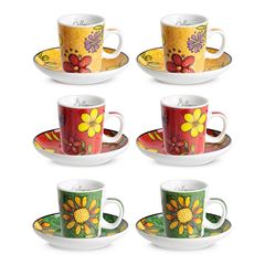 Bild von SET 6 COFFEE CUPS BELLAMORE ML 100
