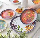 Image sur SET 18 PLATES BELLAMORE (SOUP, DINNER, DESSERT PLATES)