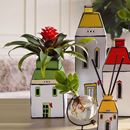 Picture of VASE SCENT DIFFUSER LE CASETTE WITH TOP YELLOW CM 11X27