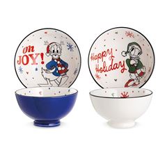 Bild von 2 PC. SMALL BOWL DONALD DUCK & DAISY DUCK W.M. ML 300