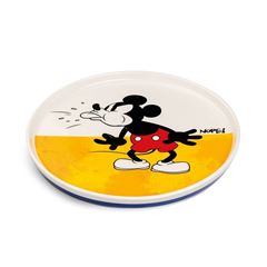 Bild von SIDE PLATE MICKEY MOUSE I AM D.20 YELLOW