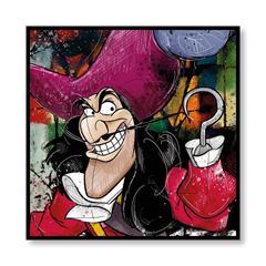 Bild von HOME DECOR CAPTAIN JAMES HOOK CM 100X100