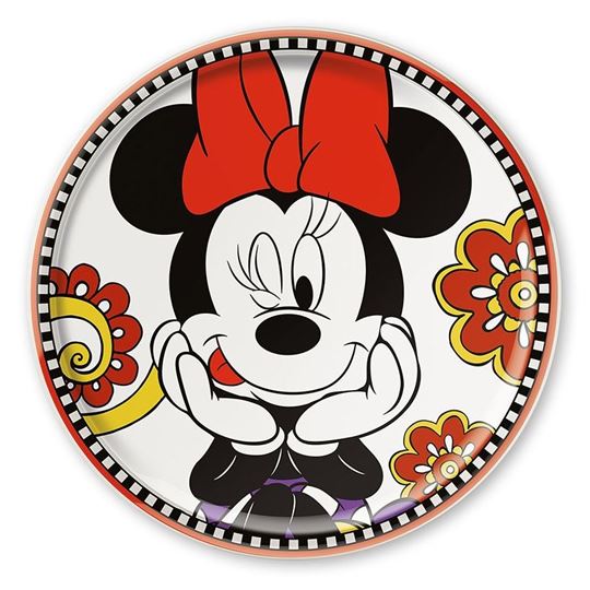 Bild von ROUND PLATE  MINNIE F&E D.31