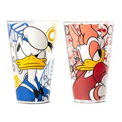Bild von SET 2 PCS GLASS DONALD E DAISY F&E ML 310