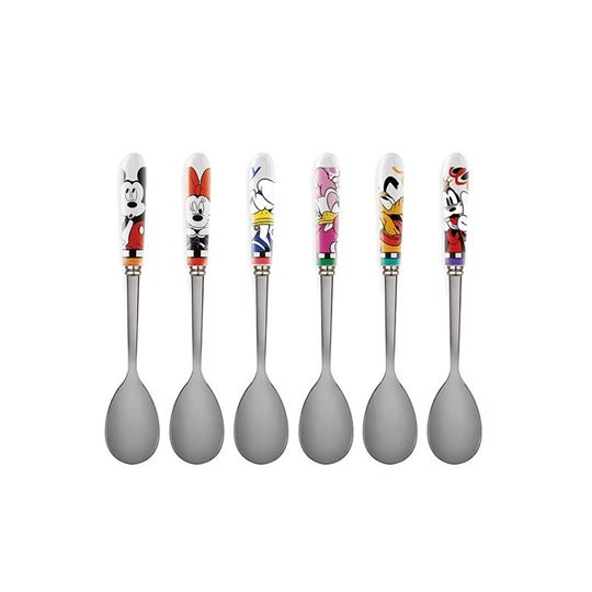 Bild von SET 6 PCS TEA SPOONS F&E