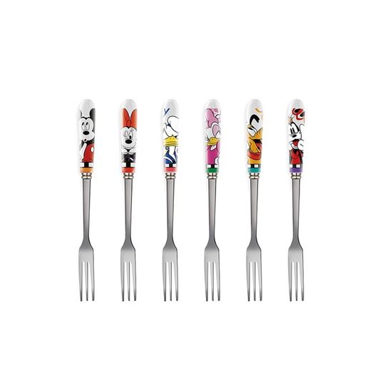 Bild von SET 6 PCS DESSERT FORKS F&E