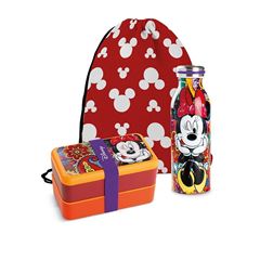 Bild von SET LUNCHBOX+WATER BOTTLE MINNIE F&E W/STRING BAG