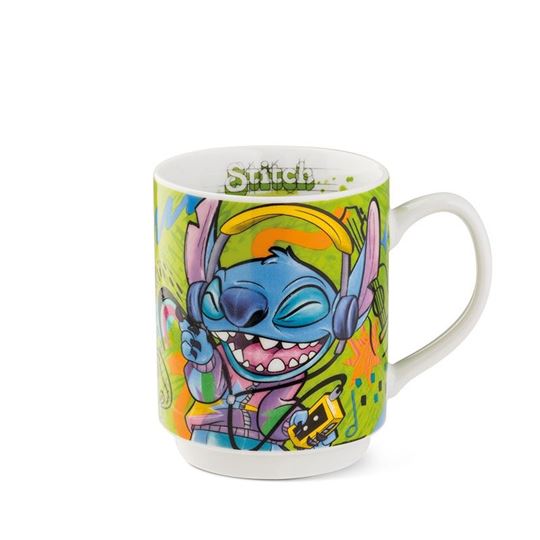 Bild von STACKABLE MUG STITCH ML.350 GREEN