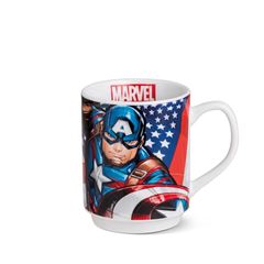 Bild von STACKABLE MUG IN TIN BOX ML.350  CAPTAIN AMERICA