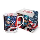 Bild von STACKABLE MUG IN TIN BOX ML.350  CAPTAIN AMERICA