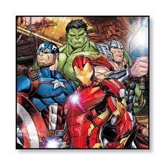 Bild von HOME DECOR CM.100X100 AVENGERS