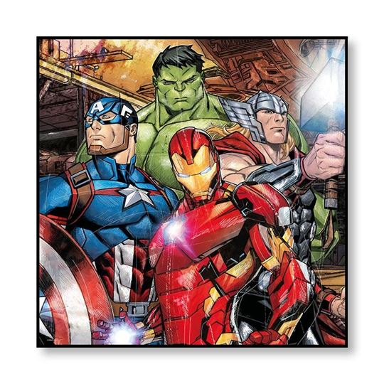 Bild von HOME DECOR CM.100X100 AVENGERS