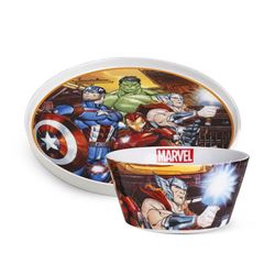 Bild von SET SIDE PLATE+BOWL AVENGERS