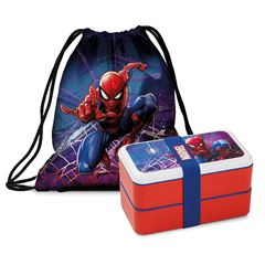 Bild von SET LUNCH BOX+STRING BAG SPIDER-MAN