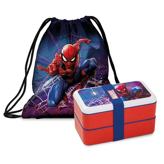 Bild von SET LUNCH BOX+STRING BAG SPIDER-MAN