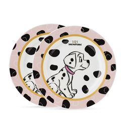 Bild von SET 2 PLATES 101 PINK DIAM. 19