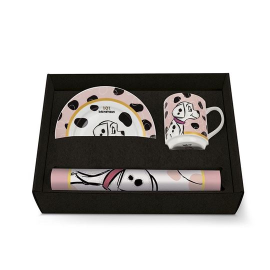 Bild von SET TABLEMAT / PLATE / MUG 101 PINK