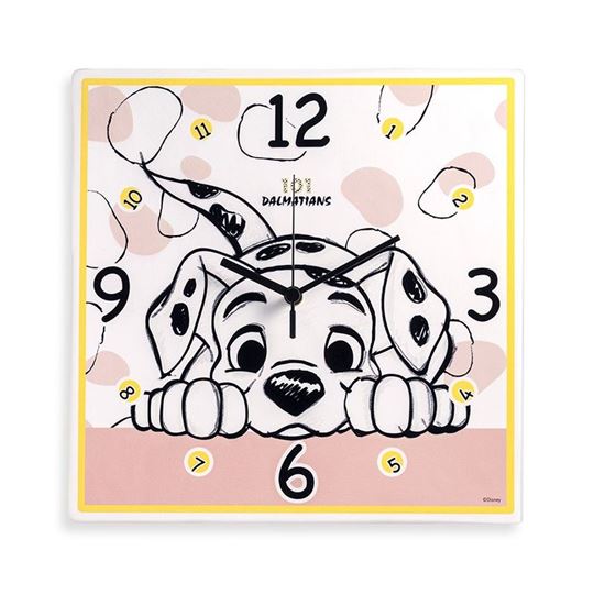 Image sur CLOCK 101 PINK CM 31X31