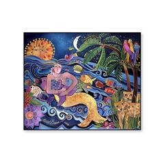 Bild von PICTURE L.BURCH LA SIRENA CM 100X80
