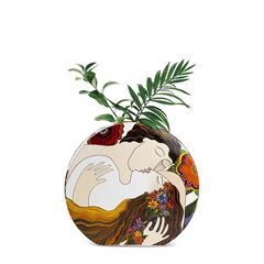 Bild von VASE L.BURCH FIRST KISS CM 27X25