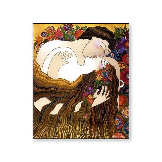 Bild von PICTURE L.BURCH FIRST KISS CM 80X100