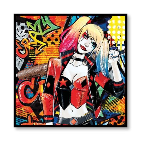 Bild von HOME DECOR HARLEY QUINN CM.100X100