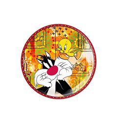Bild von DESSERT PLATE SYLVESTER&TWEETY D.19