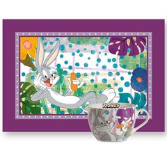 Bild von SET BREAKFAST CUP AND PLACEMAT BUGS BUNNY