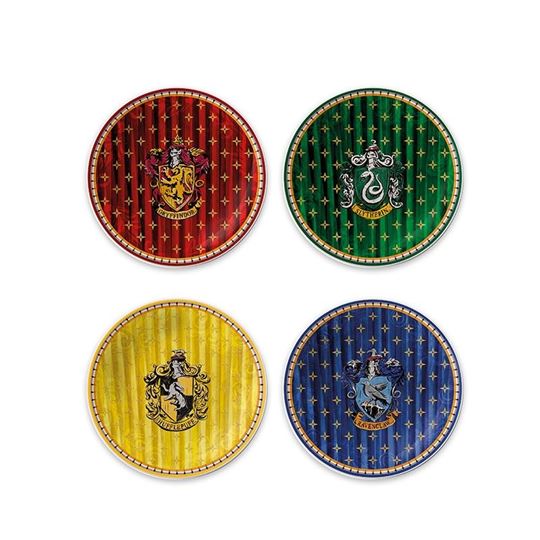 Bild von 4 PC DESSERT PLATE SET HARRY POTTER D 19