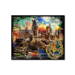 Bild von WALL ART HOGWARTS CM 100X80