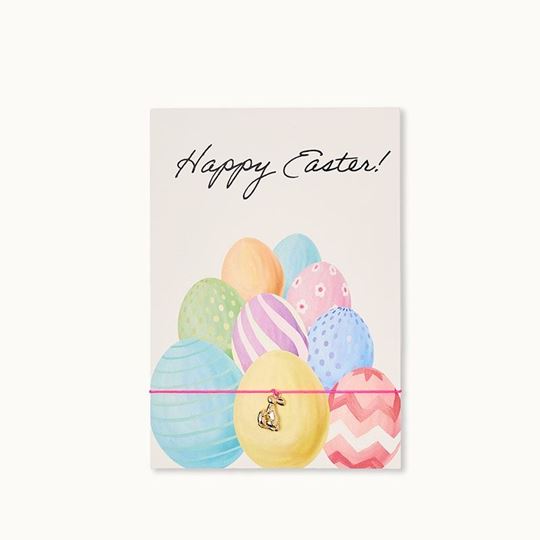 Bild von Armband-Karte: Happy Eatser Eggs - by vivi.