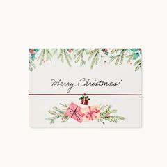 Bild von Armband-Karte: Merry Christmas Leafs  - by vivi.