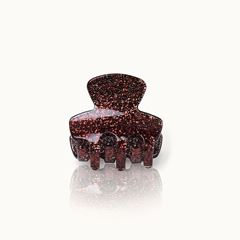 Image de Haarklammer Klein Brown Glitter - by vivi.
