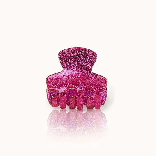 Immagine di Haarklammer Klein Pink Glitter - by vivi.