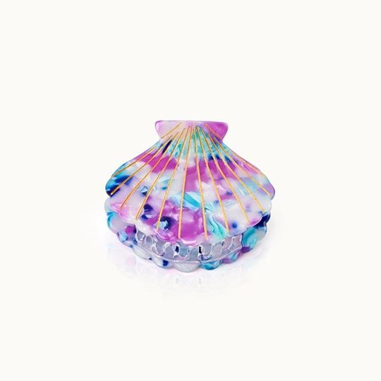 Image sur Haarklammer Muschelform Aqua - by vivi.
